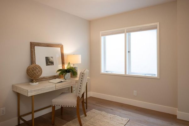 Home Office, Interior, Wood Texture Flooring
