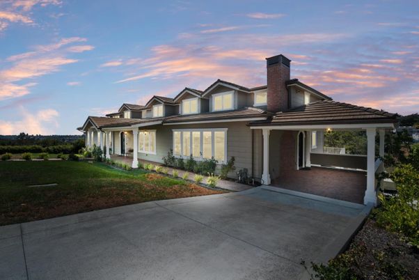 Backyard, Exterior, Facade, Mediterranean