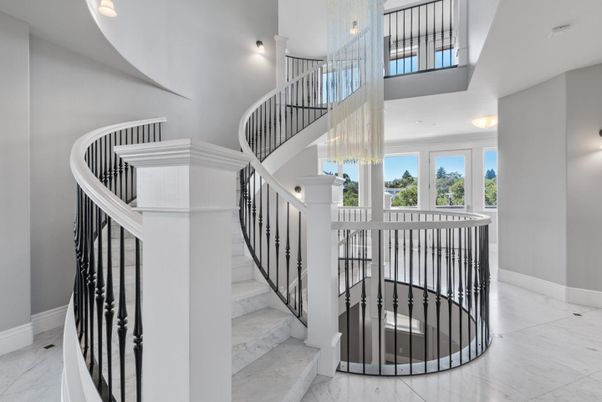 Interior, Marble, Recessed Lighting