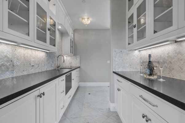 Interior, Kitchen, Marble