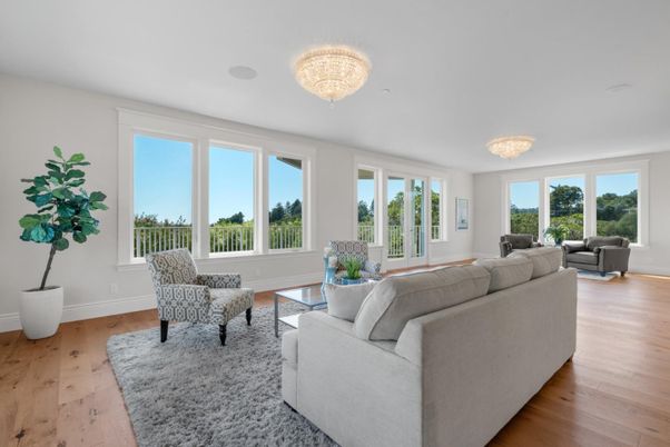 Chandelier, Interior, Living room, Wood Texture Flooring