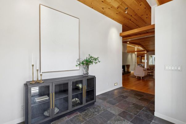 Interior, Recessed Lighting, Wooden Ceilings, Wood Texture Flooring