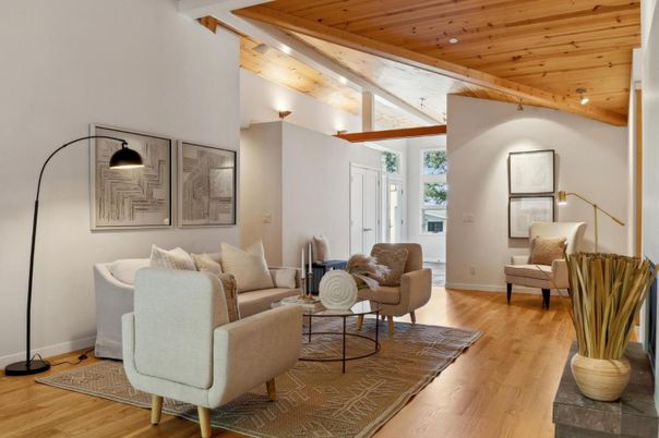 Interior, Living room, Wooden Ceilings, Wood Texture Flooring