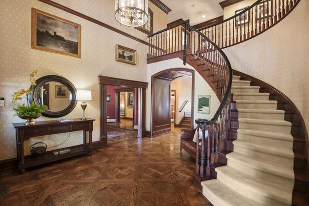 Chandelier, Interior, Recessed Lighting, Wood Texture Flooring