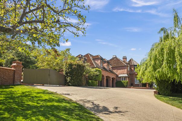 Backyard, Exterior, Facade, Brick Facade, Tudor Revival
