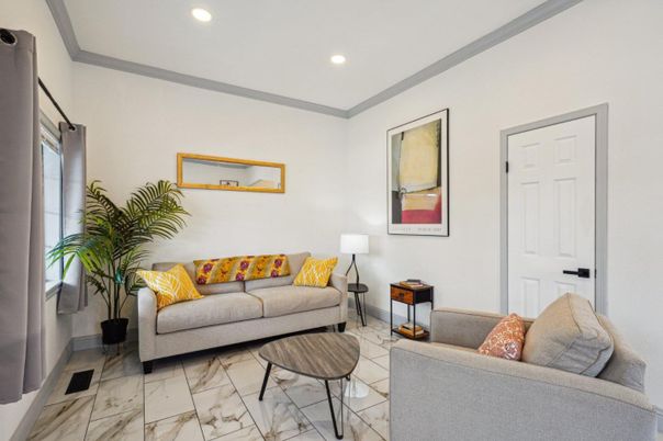 Interior, Living room, Marble, Recessed Lighting