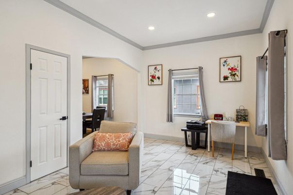 Interior, Marble, Recessed Lighting