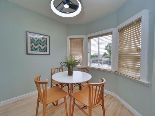 Dining room, Interior, Wood Texture Flooring