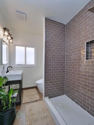 Bathroom, Interior, Stone Walls