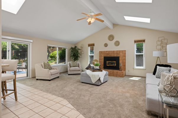 Fireplace, Interior, Living room