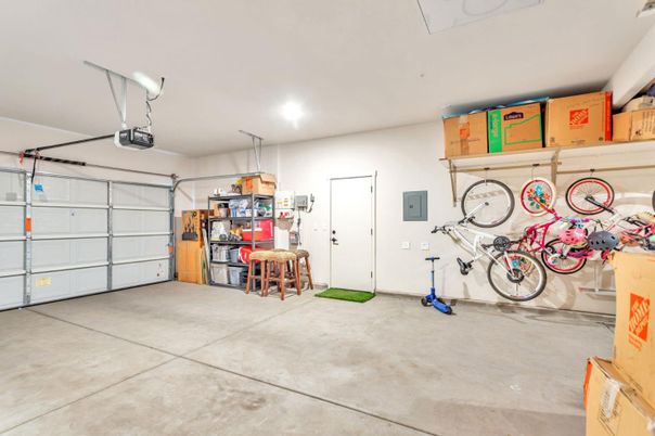 Garage, Interior, Recessed Lighting