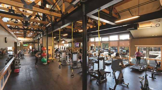 Fitness Equipment, Gym, Interior