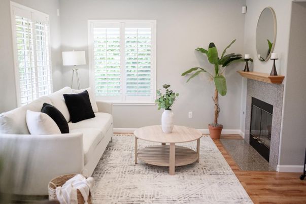 Fireplace, Interior, Living room, Wood Texture Flooring