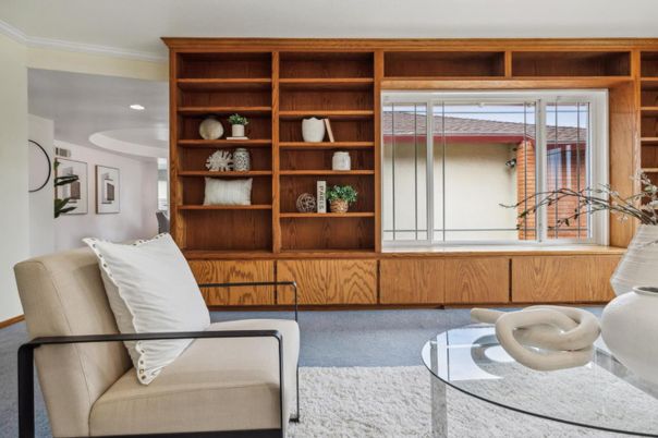 Home Office, Interior, Recessed Lighting