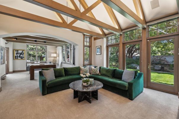 Game Room, Interior, Living room, Sun Room, Wooden Beams