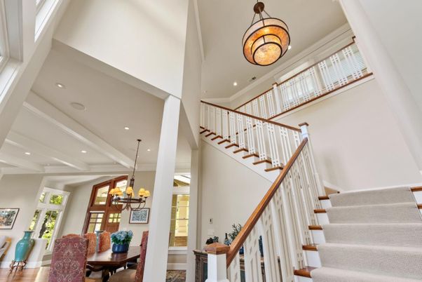 Chandelier, Dining room, Interior, Recessed Lighting