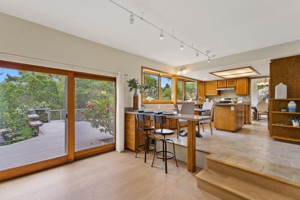 Dining room, Interior, Kitchen, Wood Texture Flooring