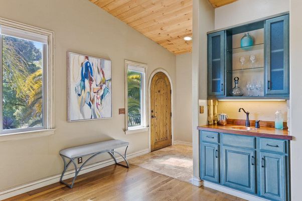 Interior, Recessed Lighting, Wooden Ceilings, Wood Texture Flooring