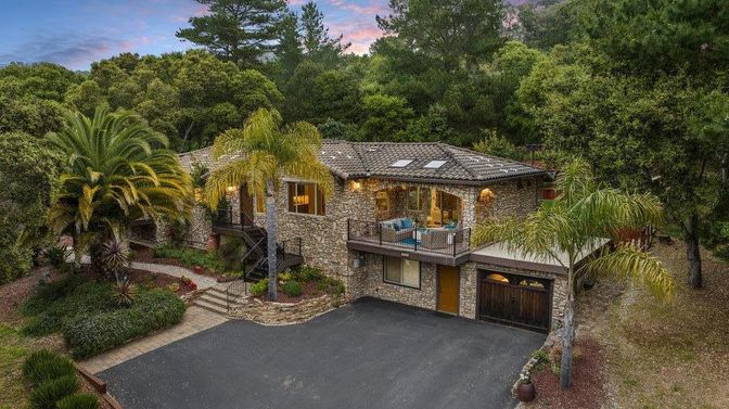 Attached, Exterior, Facade, Brick Facade, Mediterranean