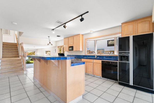 Interior, Kitchen, Tile Countertops