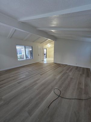 Empty room, Interior, Wood Texture Flooring