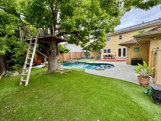 Backyard, Exterior, Pool, Solar Panels