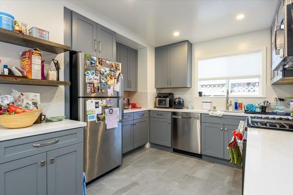 Interior, Kitchen, Recessed Lighting, Stainless Steel Appliances