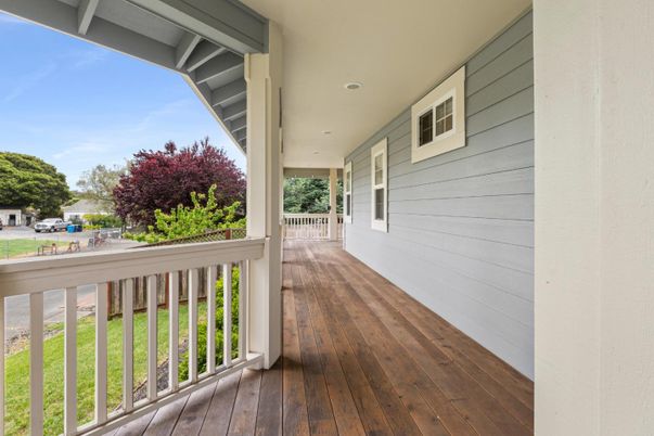 Exterior, Wood Texture Flooring