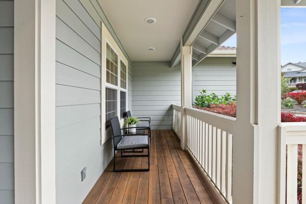 Exterior, Wood Texture Flooring