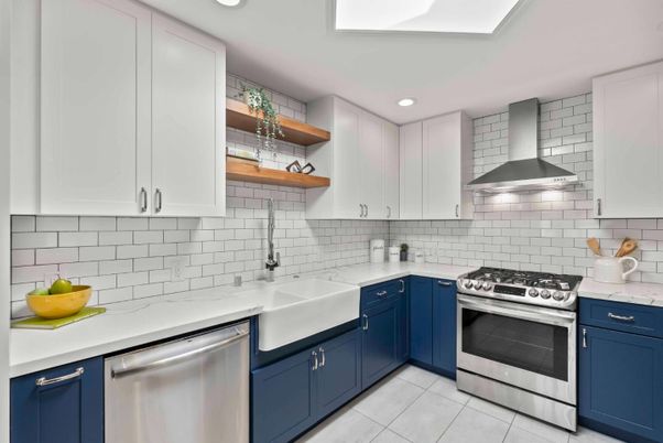 Interior, Kitchen, Recessed Lighting, Stainless Steel Appliances