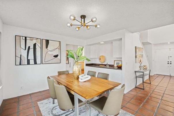 Dining room, Interior, Pendant Lights