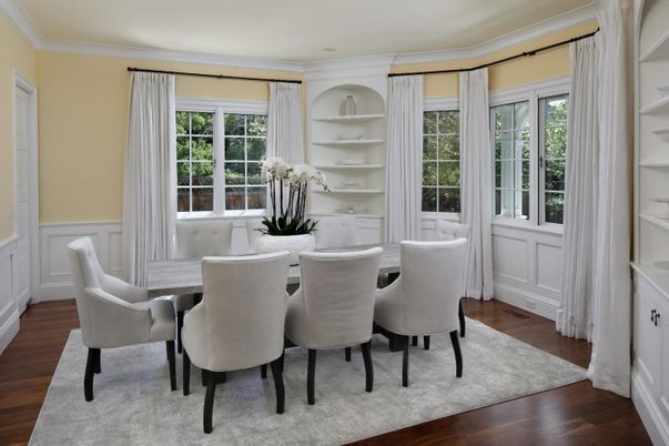 Dining room, Interior, Wood Texture Flooring