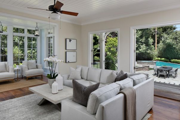 Interior, Living room, Sun Room, Wood Texture Flooring