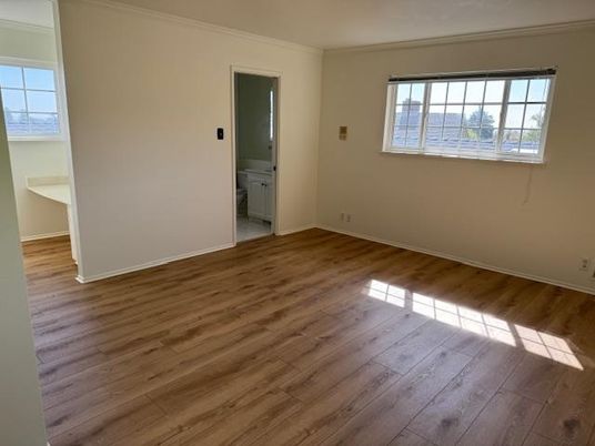 Bathroom, Empty room, Interior, Wood Texture Flooring