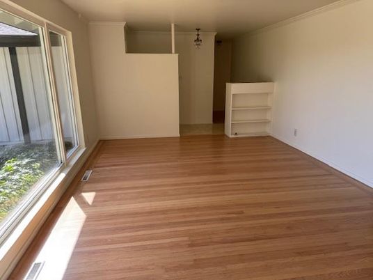 Empty room, Interior, Wood Texture Flooring