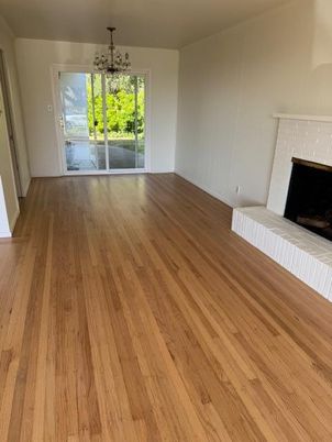 Empty room, Fireplace, Interior, Wood Texture Flooring
