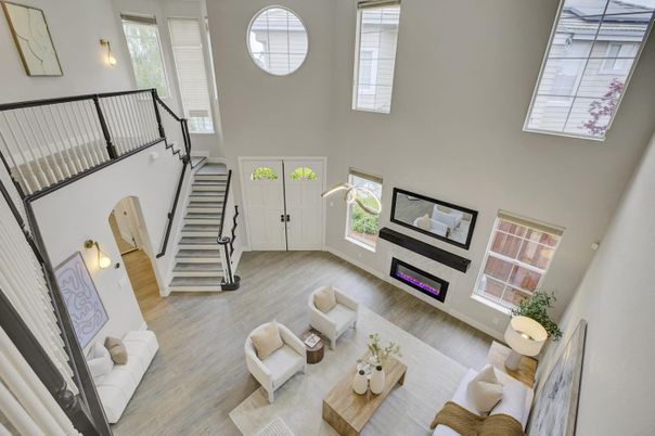 Fireplace, Interior, Living room, Wood Texture Flooring