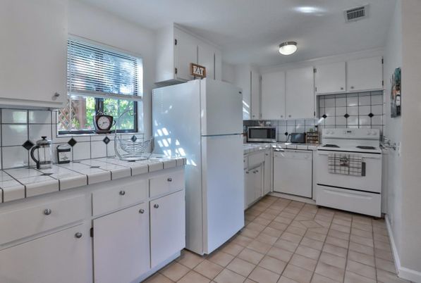 Interior, Kitchen, Tile Countertops