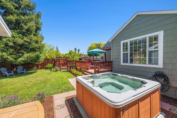 Backyard, Exterior, Hot Tub