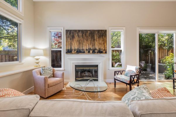 Fireplace, Interior, Living room, Wood Texture Flooring