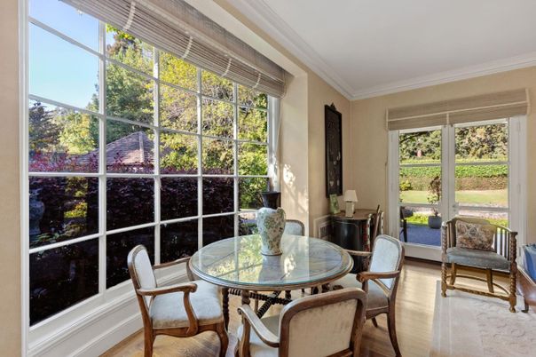 Dining room, Interior, Wood Texture Flooring