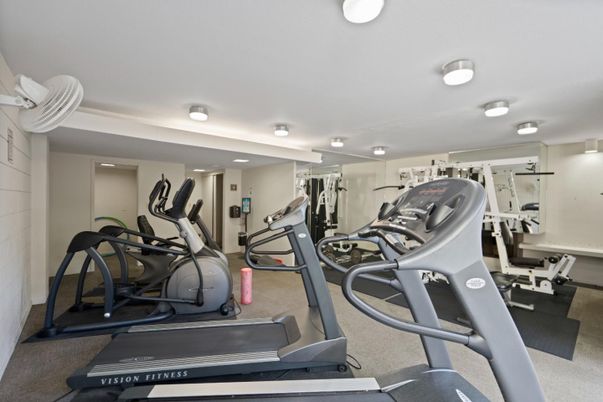 Fitness Equipment, Gym, Interior