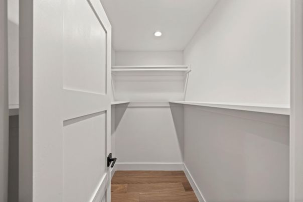 Interior, Recessed Lighting, Walk-in Closets, Wood Texture Flooring