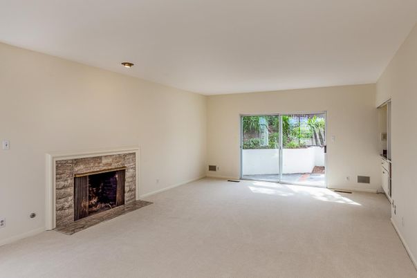 Empty room, Fireplace, Interior