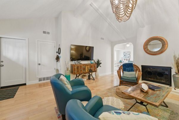 Fireplace, Interior, Living room, Wood Texture Flooring