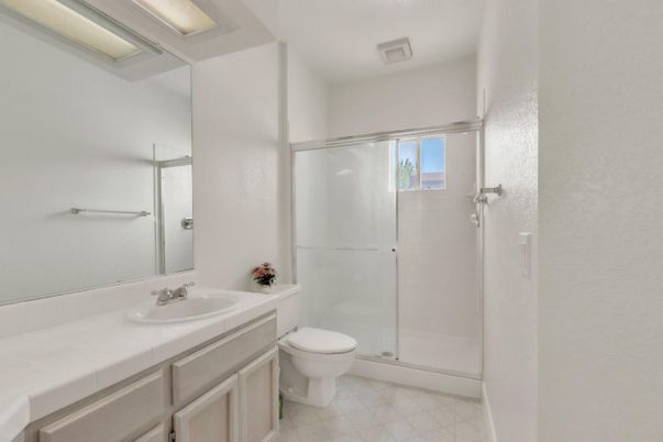 Bathroom, Glass Shower, Interior, Tile Countertops