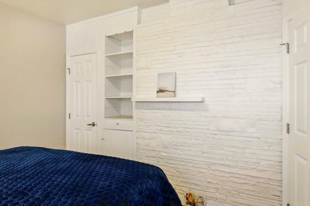 Bedroom, Interior, Stone Walls