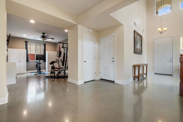 Fitness Equipment, Interior, Recessed Lighting
