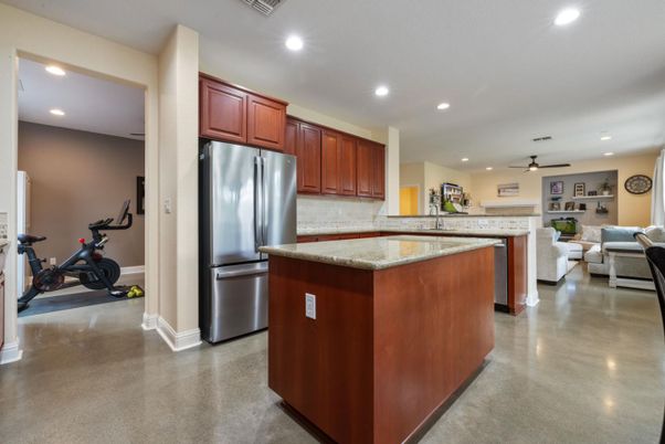 Interior, Kitchen, Living room, Recessed Lighting, Stainless Steel Appliances