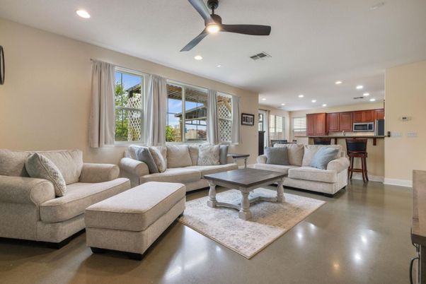 Interior, Kitchen, Living room, Recessed Lighting, Stainless Steel Appliances